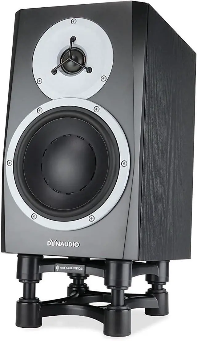 Alt view image 4 of 6 - Iso-Stand Series Speaker Isolation Stands with Height & Tilt Adjustment: Iso-130 (5.1" x 6) Pair