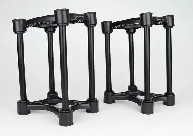 Alt view image 5 of 6 - Iso-Stand Series Speaker Isolation Stands with Height & Tilt Adjustment: Iso-130 (5.1" x 6) Pair