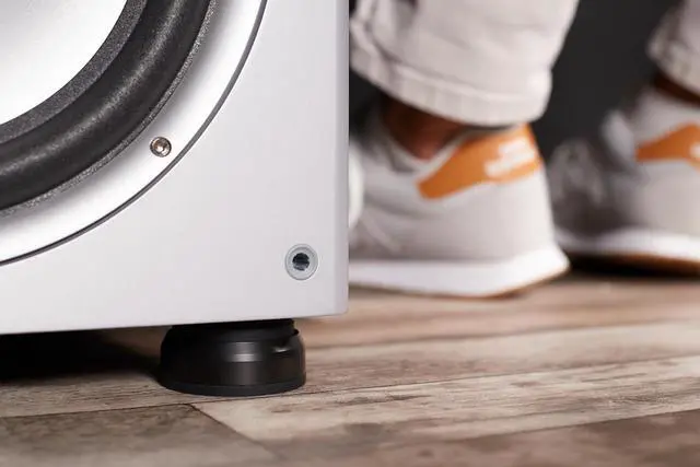 Alt view image 4 of 7 - subPods Subwoofer Isolation Feet, 4PCs Enhance Sound Clarity and Prevent Vibrations for Home & Studio Subwoofers