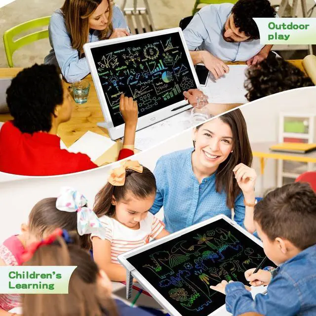Alt view image 6 of 6 - 18 Inch LCD Writing Tablet, Large Drawing Pad for Kids & Adults