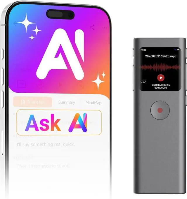 Main image of AI Voice Recorder, Transcribe & Summarize with AI Note Taker