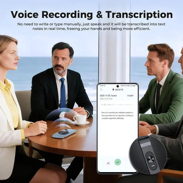 Alt view image 4 of 7 - AI Language Translator Device, 3-in-1 AI Translator Device Real Time, Support 146 Languages, Pocket Instant Translator, traductor de idiomas portatil Recording Photo for Meeting Lecture Travel