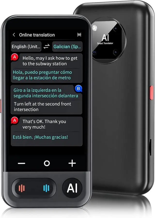 Main image of Language Translator Device No WiFi Needed, 2026 Upgraded AI Translator Support ChatGPT,150+ Languages Instant translator Support Offline/Recording/Photo/Voice Translation Real Time for Travel Business