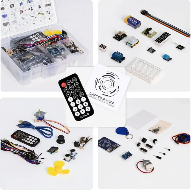 Alt view image 2 of 7 - ESP-32 Super Starter Kit with Tutorial, Compatible with Arduino IDE