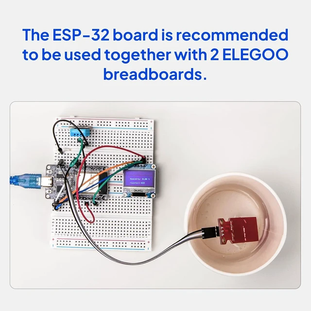 Alt view image 4 of 7 - ESP-32 Super Starter Kit with Tutorial, Compatible with Arduino IDE