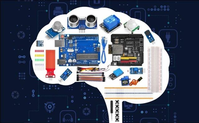 Alt view image 3 of 7 - IoT WiFi Learning Coding Starter Kit for Arduino with ESP8266 Module