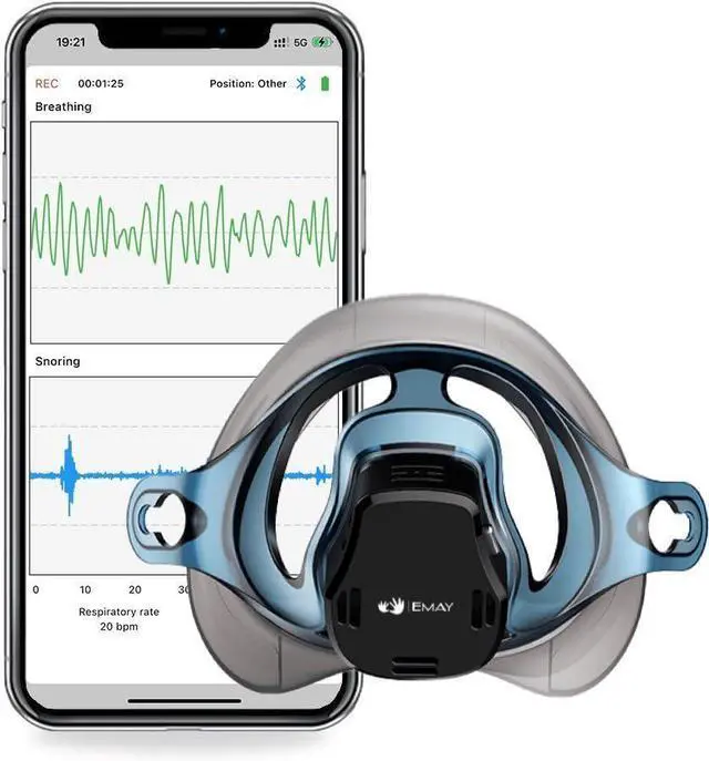 Main image of Sleep Breathing Monitor for Airflow Tracking