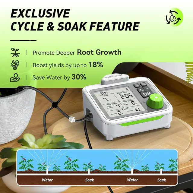 Alt view image 6 of 7 - Indoor Large Display Automatic Plant Waterer Kit