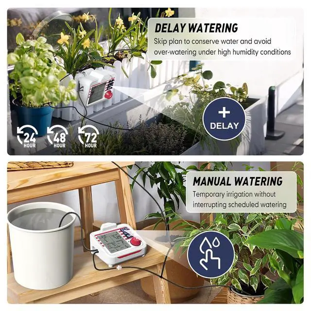 Alt view image 4 of 7 - Indoor Large Display Automatic Plant Waterer Kit