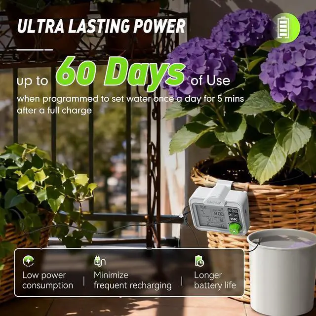 Alt view image 7 of 7 - Indoor Large Display Automatic Plant Waterer Kit