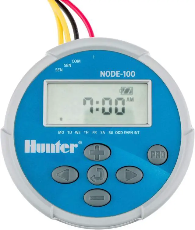 Alt view image 2 of 7 - NODE-100-VALVE Battery Sprinkler Timer, 1 Zone Controller with Valve