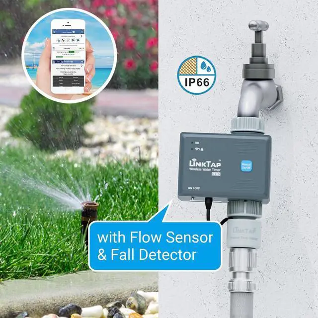 Alt view image 2 of 7 - G2S Smart Garden Hose Timer & Gateway, 2-Year Battery Life