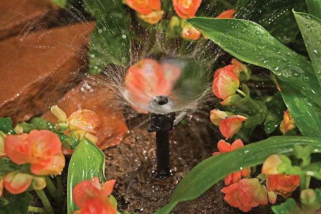 Alt view image 5 of 7 - 69535 Shrub & Flower Bed Drip Kit with Programmable Hose Watering Timer