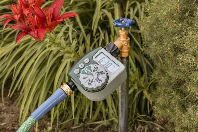 Alt view image 4 of 7 - 61014 Automatic Garden Box Irrigation System - Complete 64 Sq Ft Coverage Kit with Digital Hose Timer & Quick-Connects