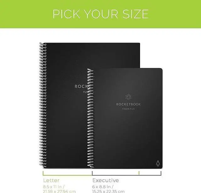 Alt view image 2 of 6 - Fusion Plus Reusable Notebook Planner, Letter 8.5x11, Teal