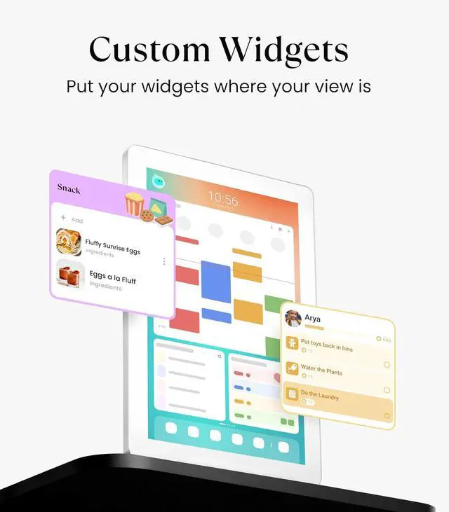 Alt view image 4 of 7 - Calendar Plus 2: 15.6" Smart Digital Calendar with Google Play Store