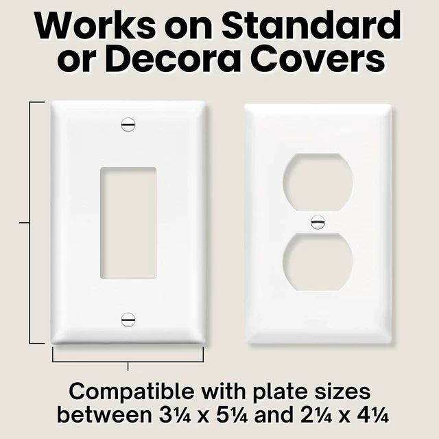 Alt view image 2 of 7 - Power Perch Outlet Shelf, 4-Pack White No-Drill Renter-Friendly Wall Shelf for Alexa, HomePod Mini & Bathroom, Cord Storage Strap, USA Made