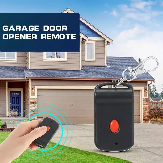Alt view image 3 of 7 - 6 Pcs Garage Door Opener Remote Portable Remote Garage Transmitter 10 Dip Switch Door Opener Compatible with 3060 3089 4120 300mhz