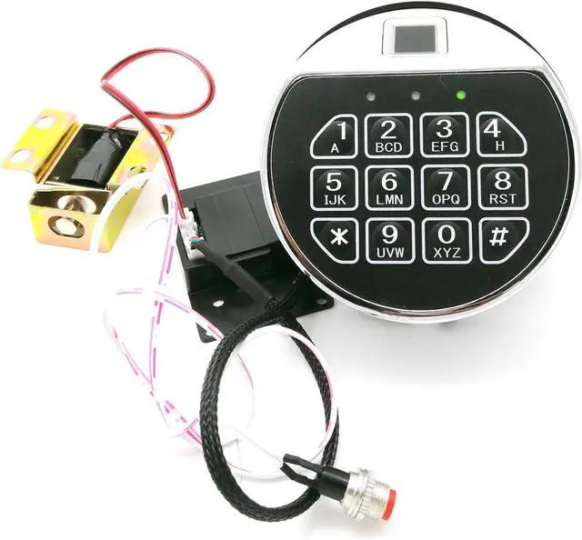 Alt view image 4 of 7 - Biometric Gun Safe Lock Replacement, Digital Code Fingerprint Lock for Safe Box and Cabinet