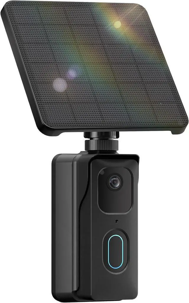 Main image of 13200mAh Solar Charging Base Station for Blink Doorbell 2nd Gen, 4W High-Efficiency Solar Panel, IP67 Waterproof External Power Supply, Continuous Power to Blink Doorbell