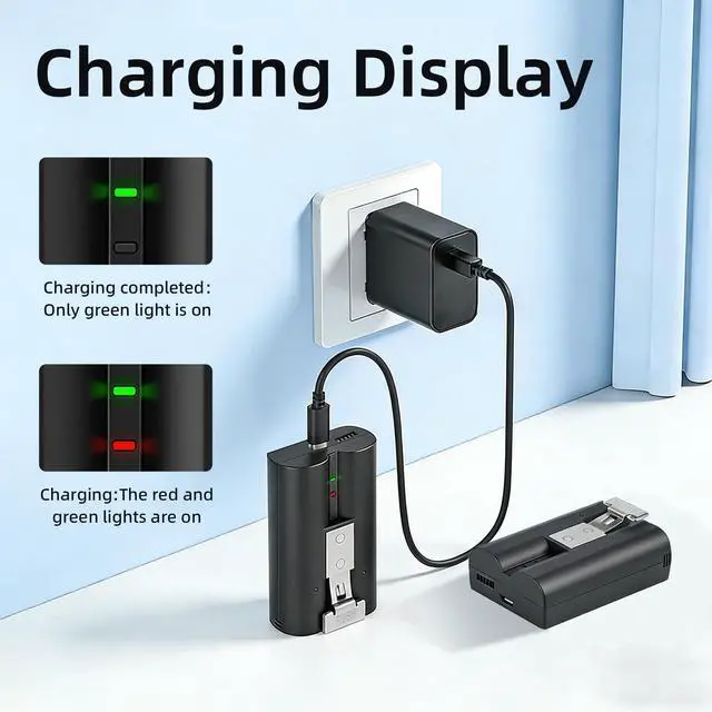 Alt view image 5 of 7 - Styvra(3-Pack)6040mAh,3.65V Ring Doorbell Battery with Three-Channel Charger Station,Compatible with Ring-Doorbell-Camera 2/3/4/3 Plus, Stick Up Camera (2nd and 3rd Gen),Spotlight Cam and Peephole Cam