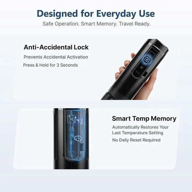 Alt view image 7 of 7 - Insulin Cooler Travel Case TSA Approved, Electric Insulin Cooler | Battery powered insulin cooler with Type-C input, 32-68°F control, detachable base and 4-7 pen storage for home and car
