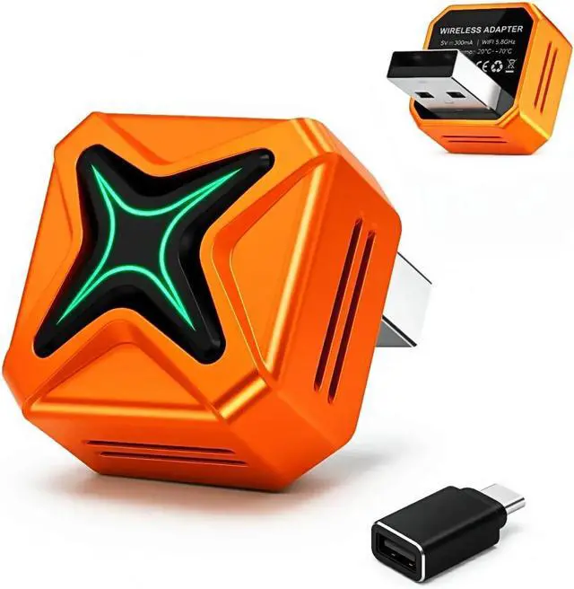 Main image of Wireless CarPlay Adapter for iPhone & Android | 2-in-1 Wireless CarPlay and Android Auto Adapter, Plug and Play, Auto Reconnect