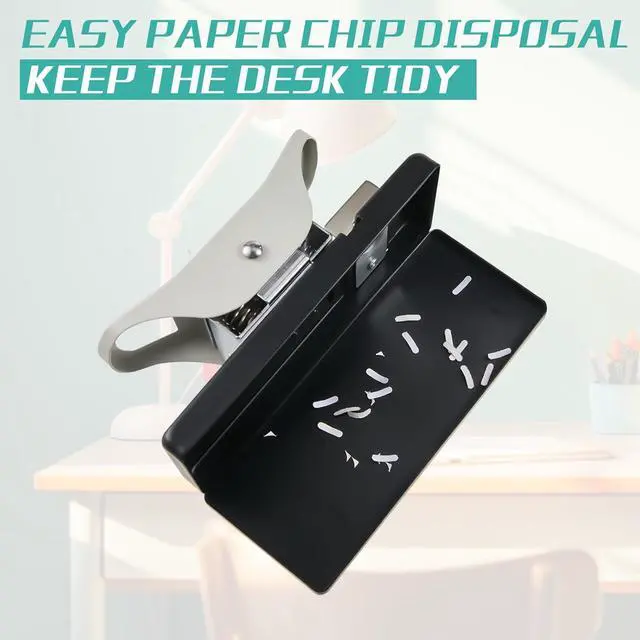 Alt view image 4 of 6 - 2 in 1 ID Badge Slot Hole Punch 3 x 13 mm and R5 Card Corner Trimmer Dual Use Hand Hold Slot Flat Hole Puncher DIY Corner Rounder Punch Tool for PVC ID Card Name Badge Photo Paper Crafts