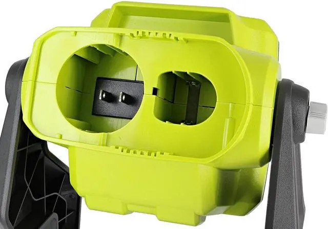 Alt view image 5 of 7 - Ryobi P721 One+ 1,800 Lumen 18V Hybrid AC and Lithium Ion Powered Flat Standing LED Work Light with Onboard Mounting Options (Battery and Extension Cord Not Included, Light Only)
