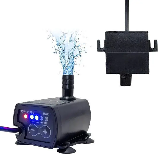 Main image of Automatic Small Sump Pump With Water Level Sensor,13 FT Drain Height With 4 Level Flow Control,Mini Submersible Water Condensate Pump For Dehumidifier,Ice Maker,Tank Auto Shut Off