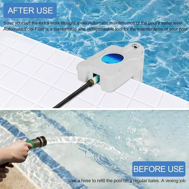 Alt view image 2 of 7 - 2026 Upgrade Automatic Pool Filler, Pool Water Leveler Auto Fill, Pool Auto Fill Float Valve, Water Leveler Control Sentry, Swimming Pool, Spa, Pond Water Leveler filler automatic, 5 Years Warranty