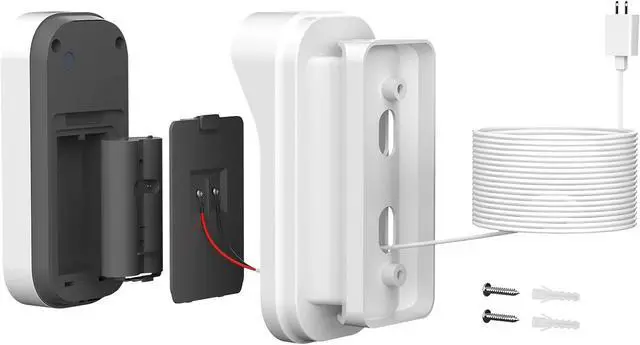 Main image of 30FT/9M Power Adapter Kit for myQ Smart Garage Video Keypad,Weatherproof Charging Cable and Adjustable Swivel Mount,Continuous Charging Your myQ Video Keypad