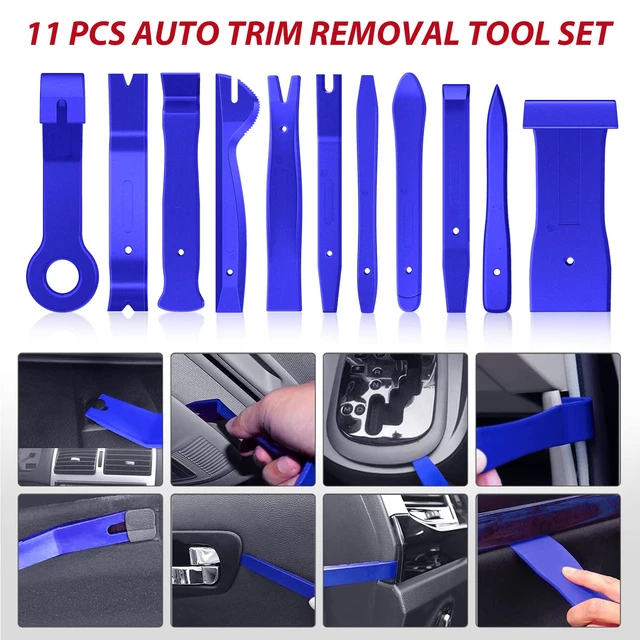 Alt view image 4 of 7 - 200Pcs Trim Removal Tool, Auto Push Pin Bumper Retainer Clip Set