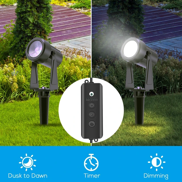 Alt view image 4 of 7 - Dusk to Dawn Sensor for SUNTHIN Warm White Landscape Lights