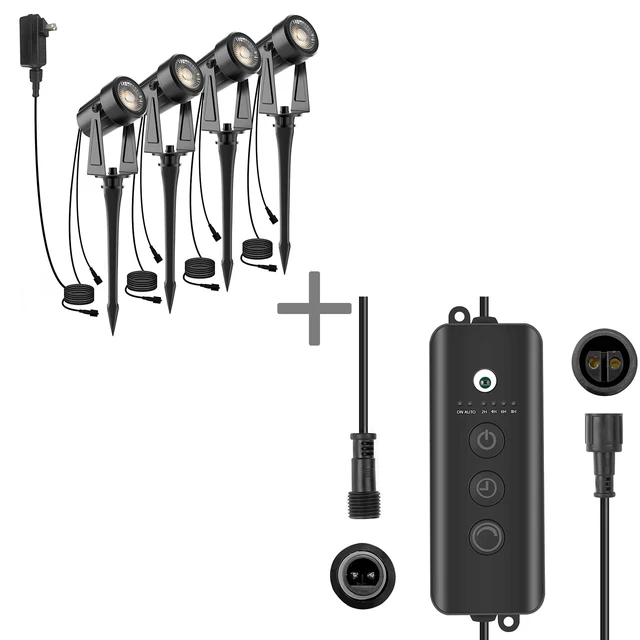 Alt view image 6 of 7 - Dusk to Dawn Sensor for SUNTHIN Warm White Landscape Lights