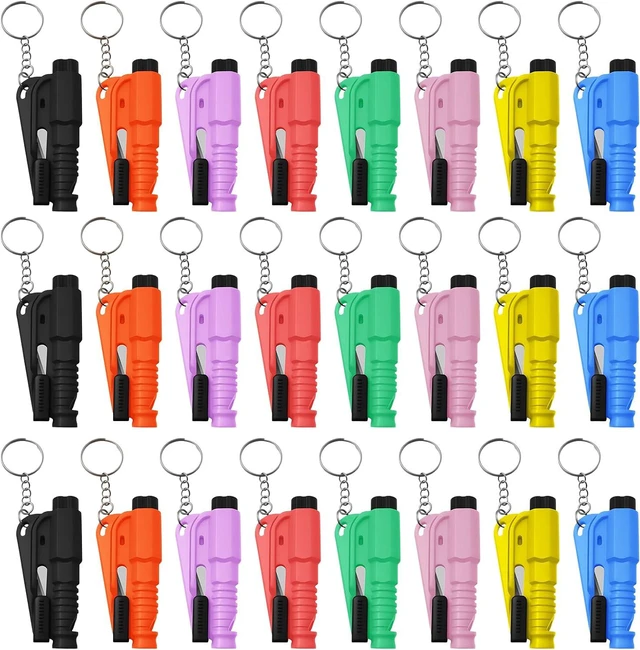 Main image of 24 Pcs Car Window Breaker Key Chains