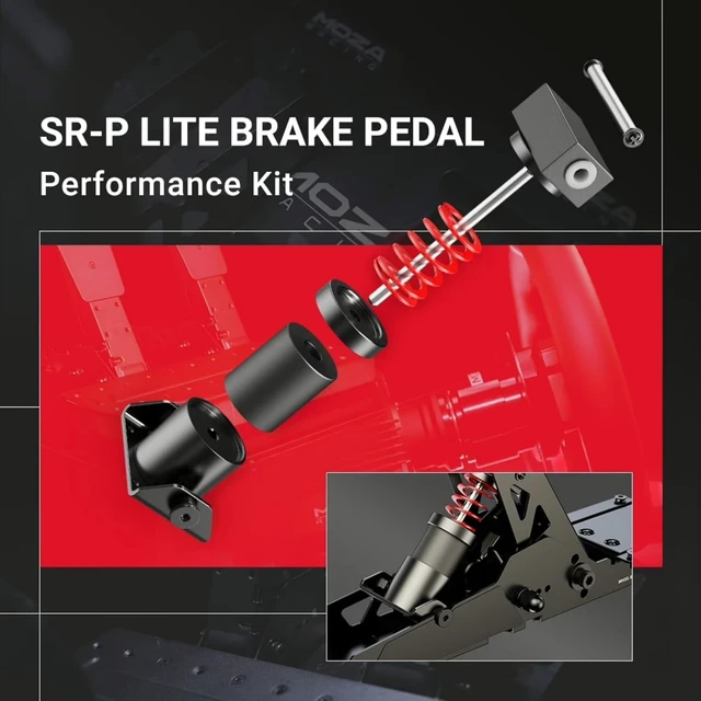 Alt view image 6 of 6 - Racing SR-P Lite Brake Pedal Performance Kit R5 R3 Bundle Kit