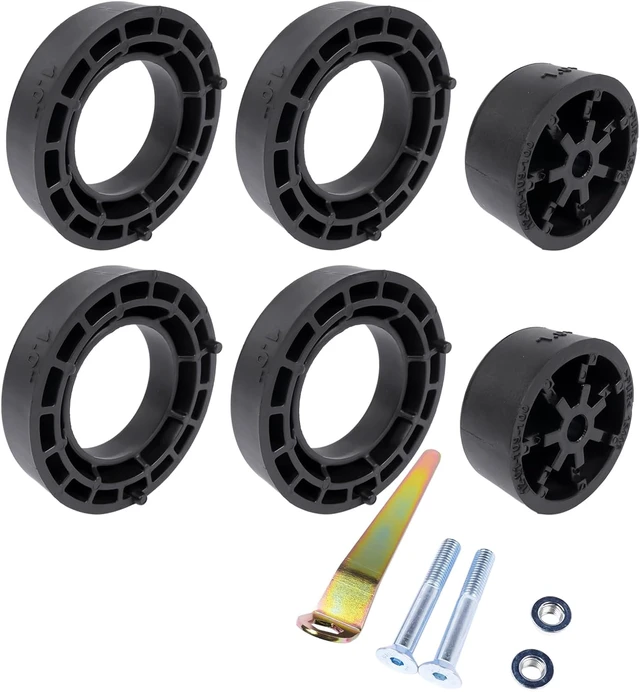 Alt view image 3 of 7 - 1.5 Spacer Leveling Kit 1155300 Replacement for 2020-2025 Jeep JT Gladiator No Shock Absorbers