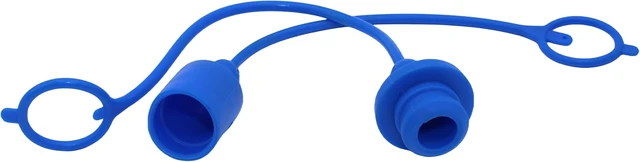 Alt view image 3 of 7 - 1/2 8 Sets Agricultural JD Compact Tractor ISO 5675 (Pioneer Style) Hydraulic Male Dust Cap and Female Plug Cover Set 8 colors(Red, Blue, Yellow, Brown, Green, Grey, Black, Purple)