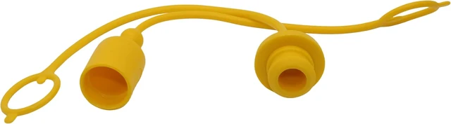 Alt view image 4 of 7 - 1/2 8 Sets Agricultural JD Compact Tractor ISO 5675 (Pioneer Style) Hydraulic Male Dust Cap and Female Plug Cover Set 8 colors(Red, Blue, Yellow, Brown, Green, Grey, Black, Purple)
