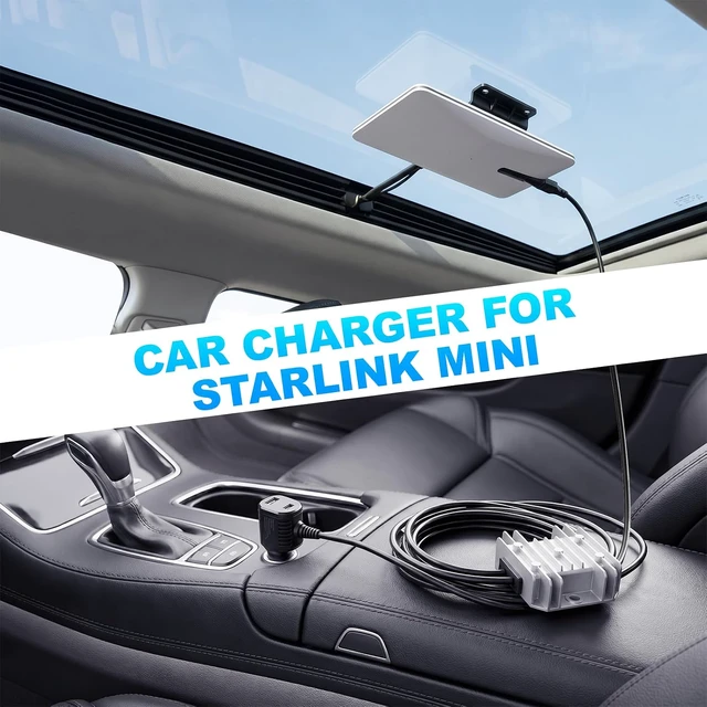 Alt view image 4 of 7 - 105W Boost Starlink Mini Car Adapter, 12V-24V to 30V Step-up