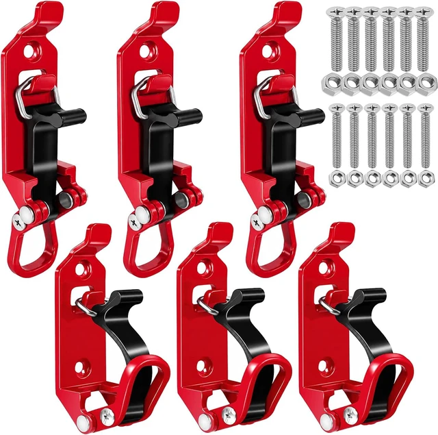 Main image of 6 Pcs Shovel Mount for Truck Roof Rack with Holder Wall Mounting Kit