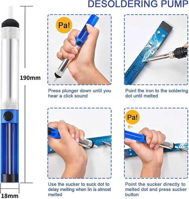 Alt view image 4 of 7 - 116pcs Wood Burning Kit, Adjustable Temperature 220~480 for Beginners