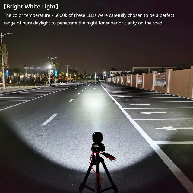Alt view image 6 of 7 - 3 Inch LED Pod Lights, 40W Off Road Cube LED Fog Lights, White
