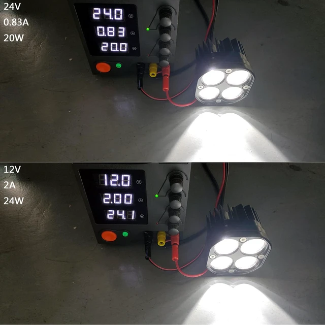 Alt view image 7 of 7 - 3 Inch LED Pod Lights, 40W Off Road Cube LED Fog Lights, White