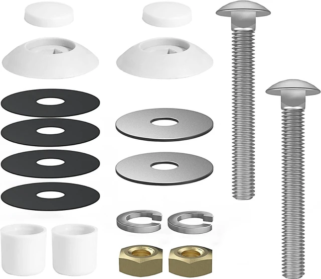 Main image of Diving Board Bolt Kit, Diving Board Mounting Kit for Two Hole Residential Pool Diving Board, Diving Board Bolts Kit Compatible Diving Boards for Inground Pools