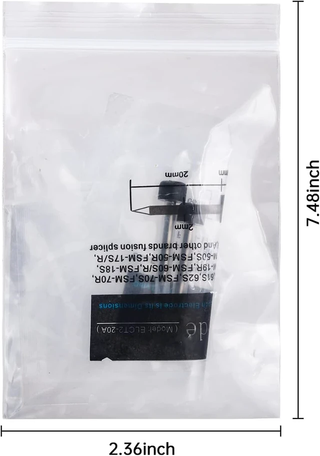 Alt view image 6 of 6 - Fiber Spare Electrode Rod Fusion Splicer FSM-50S/60/61/62/70/80 Fiber Optic Welding Rods Fiber Splicer Electrician Tools(4 Pairs)