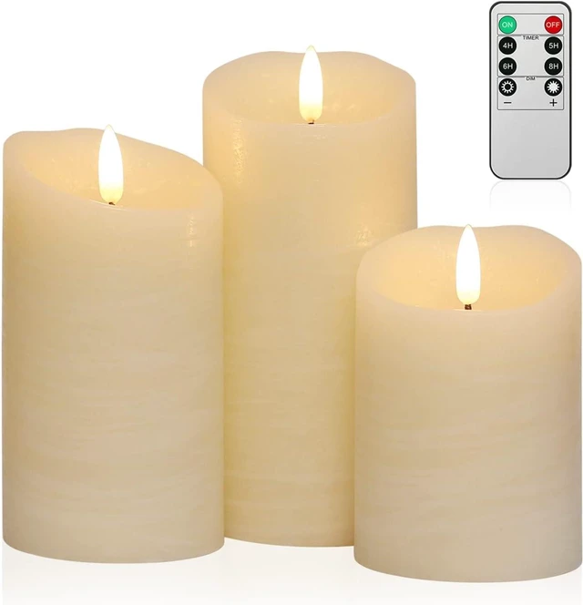 Main image of Flameless Candles with Remote, Battery Candles Flickering