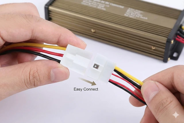Alt view image 3 of 5 - DC-DC Golf Carts RVs 48V 36V Volt Voltage to 12V Step Down
