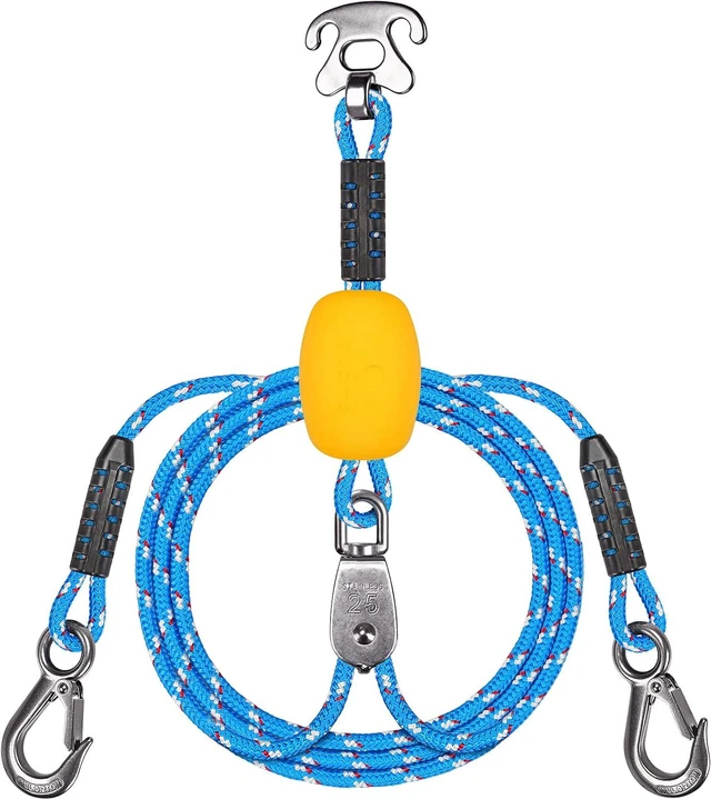 Main image of Tow Rope Quick Connector for Tubing with Stainless Steel Connector, Water Sport Towable Connector 18'
